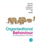 Organisational behaviour: a psychological perspective for the Asia-Pacific, 2nd edition